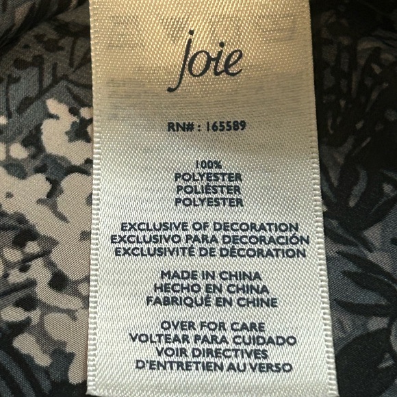 Joie sleeveless flowy top. Size XXL NWT - Picture 6 of 9
